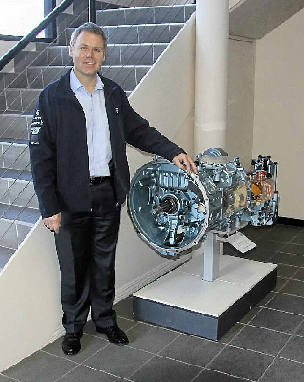 BROADENING HORIZONS: Chris Adcock (above) is the ZF boss in Australia and is focused on broadening support for ZF products across the country.INSET: ZF has signed a deal to supply gearboxes to the world’s biggest maker of wind turbines. Reliability is an absolute when the problem is over 50 metres in the air. BROADENING HORIZONS: Chris Adcock (above) is the ZF boss in Australia and is focused on broadening support for ZF products across the country.INSET: ZF has signed a deal to supply gearboxes to the world’s biggest maker of wind turbines. Reliability is an absolute when the problem is over 50 metres in the air.